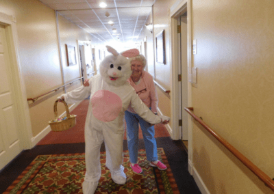 Easter Bunny at The Willows at Meadow Branch